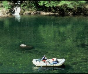 rafting on Illinois River